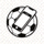 世界杯手机直播网站标志 - 一个足球与手机结合的图标